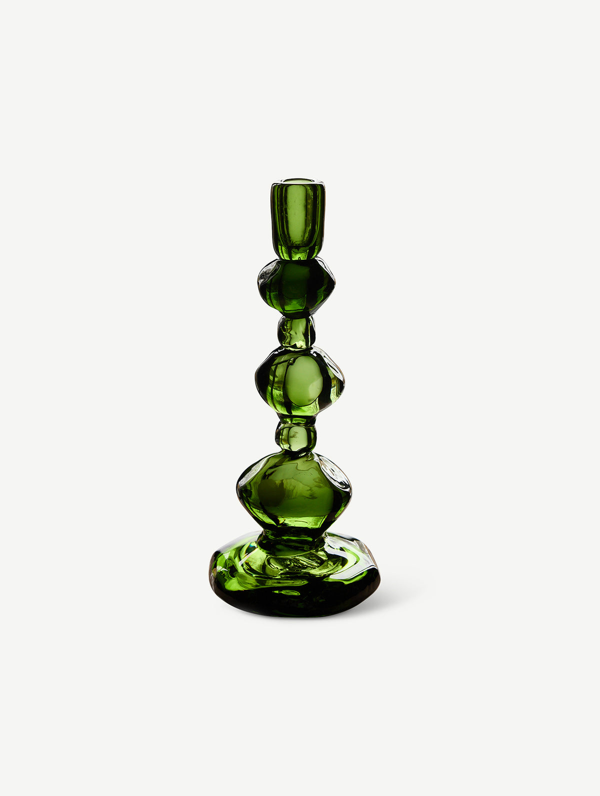 Glas-Kerzenhalter - Emerald | by Nienke Sikkema