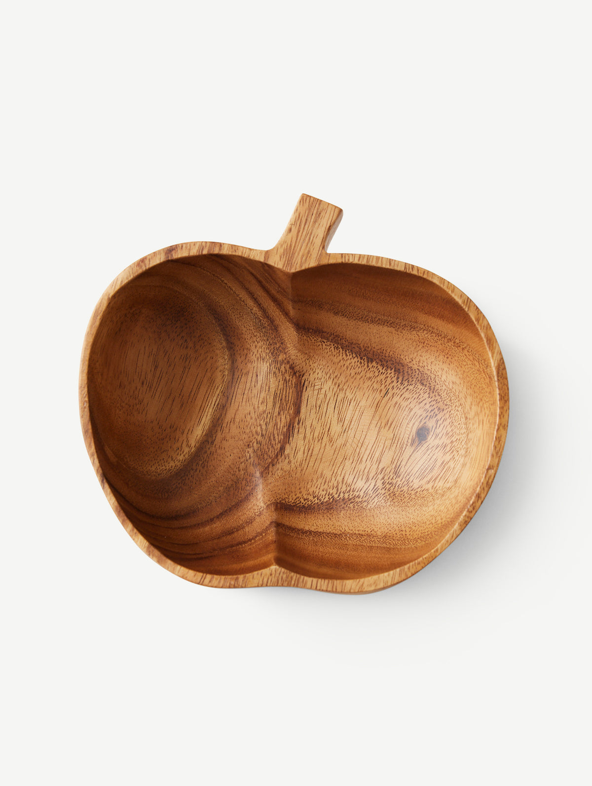 Holz-Bowl - Acacia - "Apple"