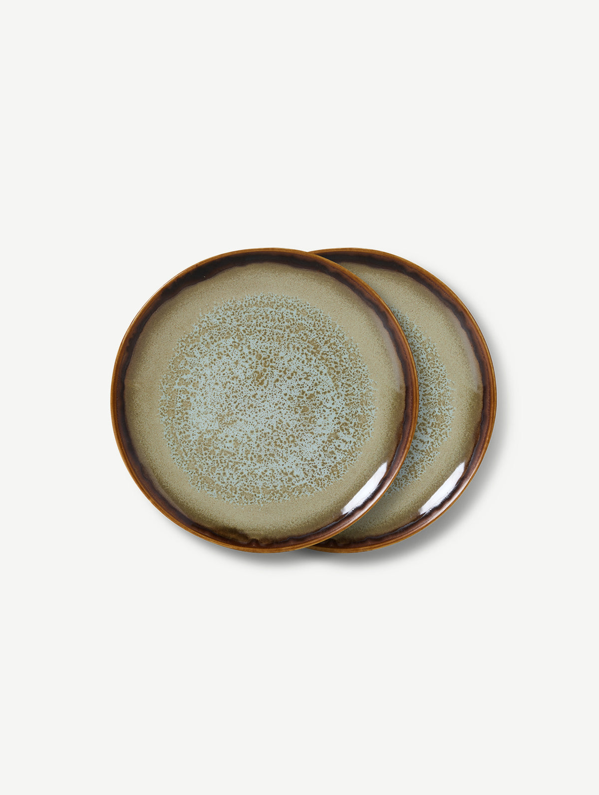 Teller 70s - Keramik - 17,5 cm | "Contrast"