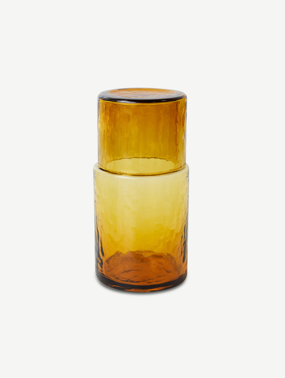 "Tube" Karaffe - Amber