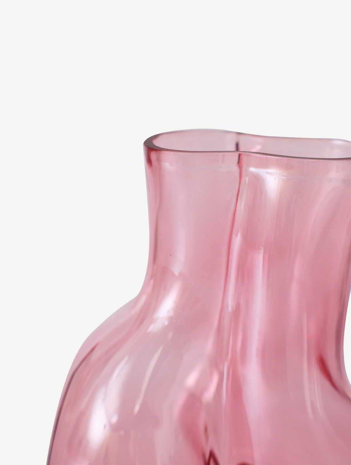 "Gleam" Glasvase - Rose
