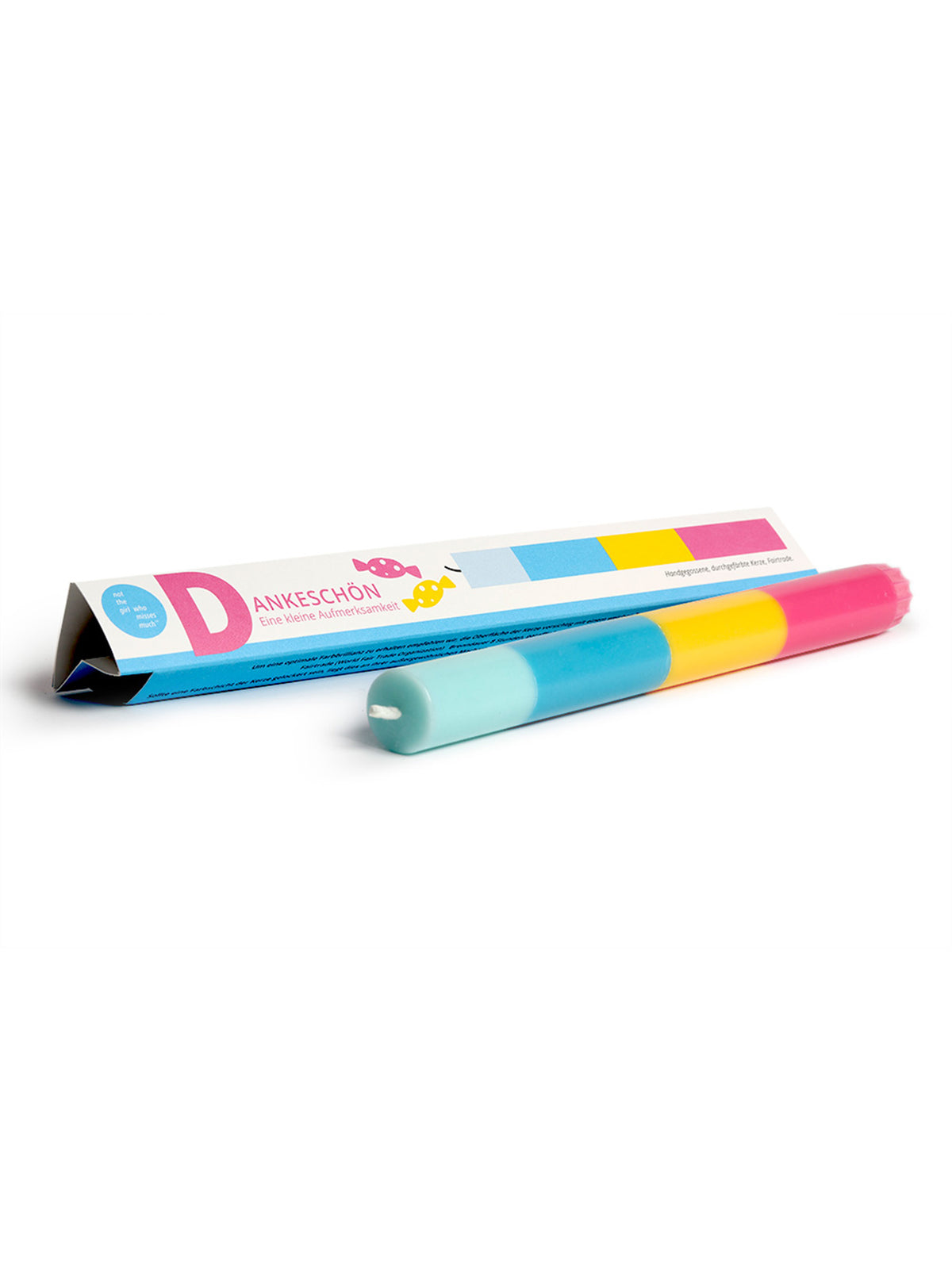 Stabkerze "Dankeschön"