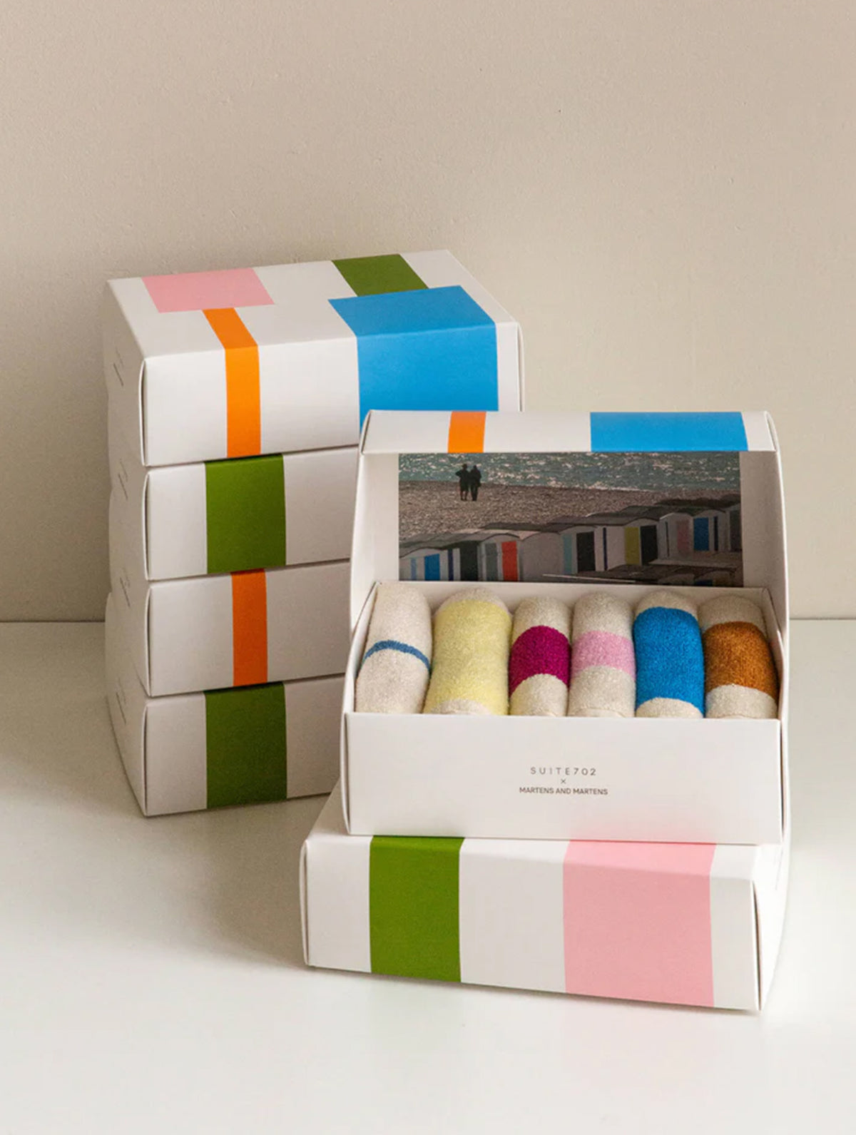Gästehandtuch Geschenkset - 6 x 30x30