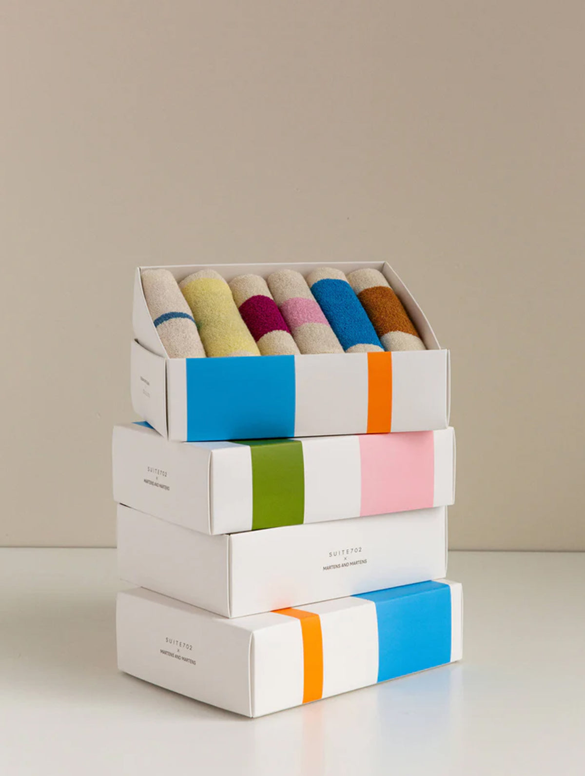 Gästehandtuch Geschenkset - 6 x 30x30