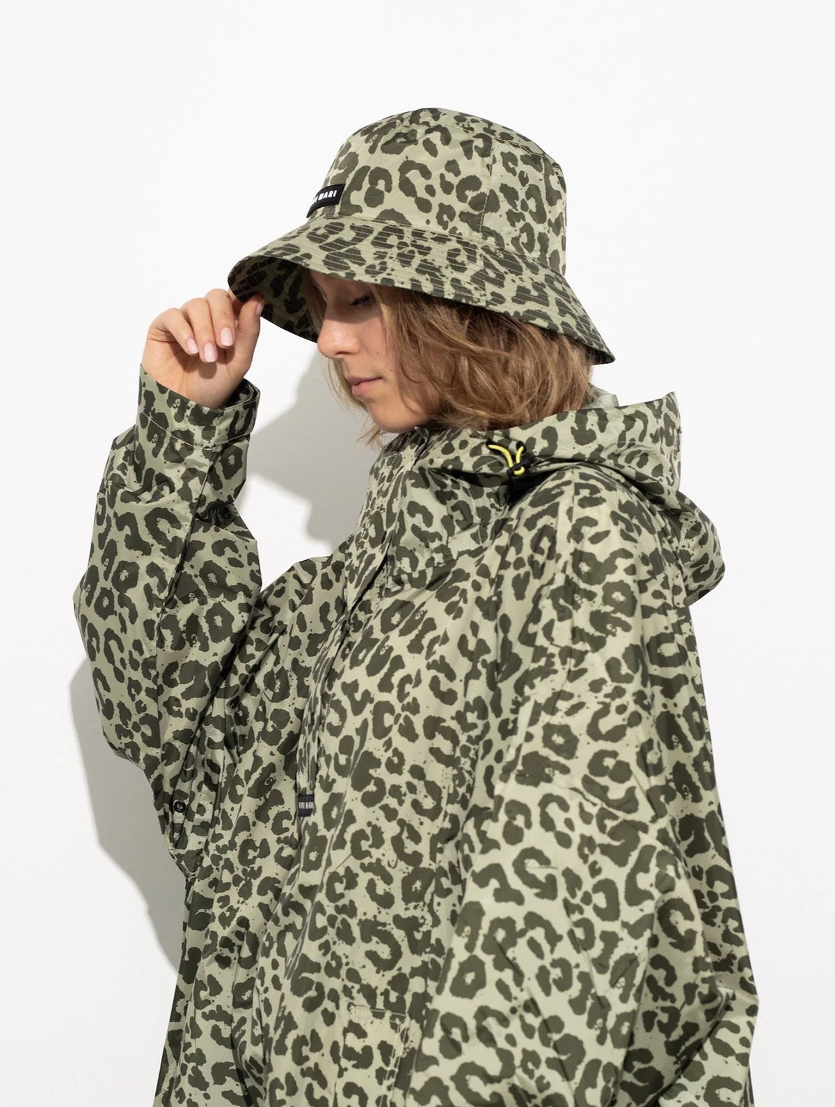 Bucket Hat - Leo Splashes Olive/Pale Olive