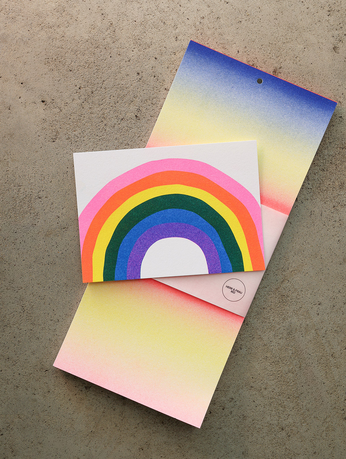 Postkarte "Regenbogen"