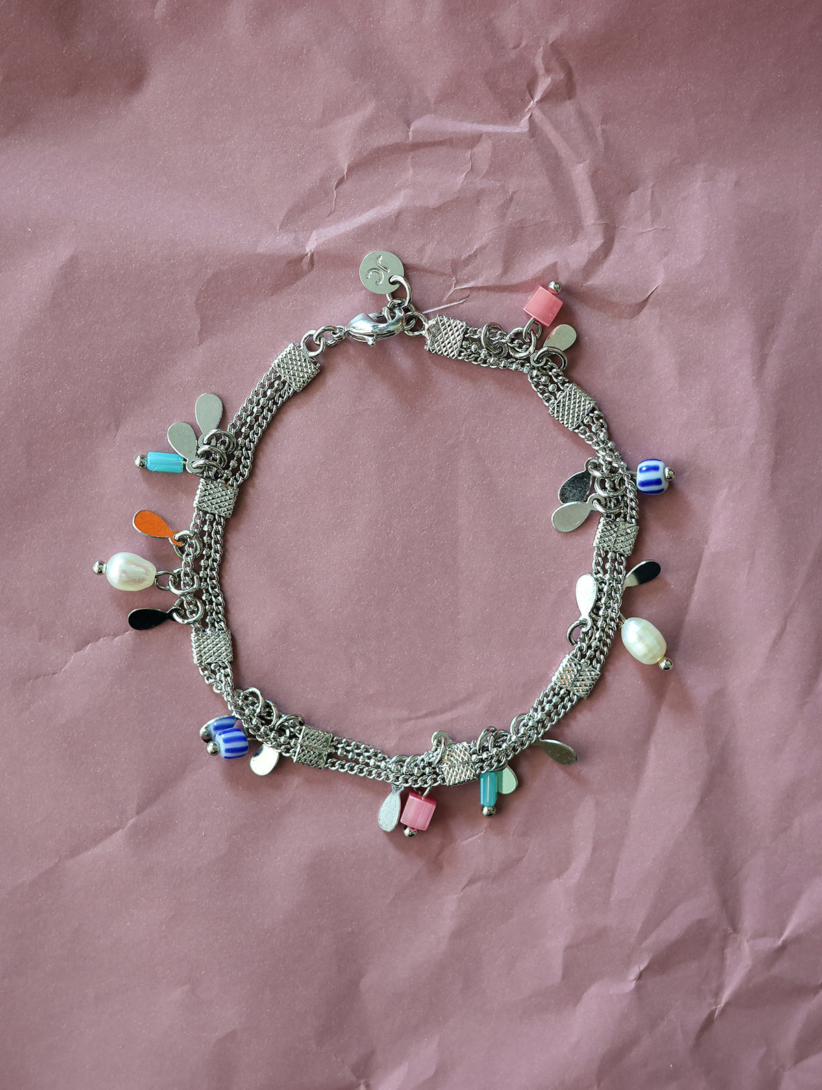 Bracelet "Jeri" - Rhodium