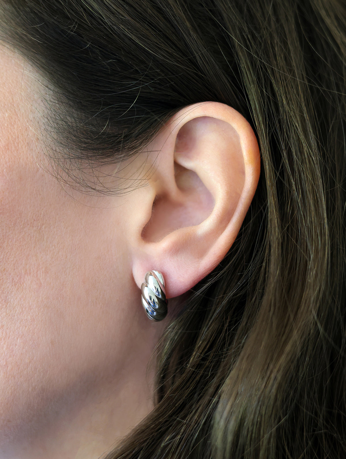 Earring 004 - Rhodium