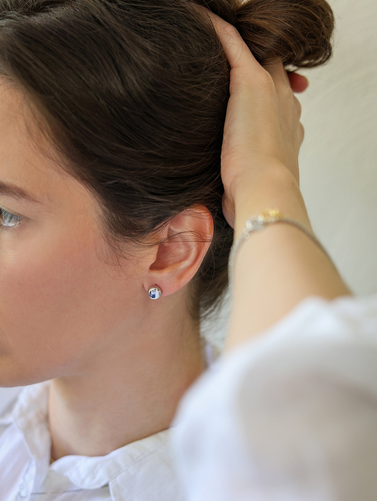 Earring 008 - Rhodium