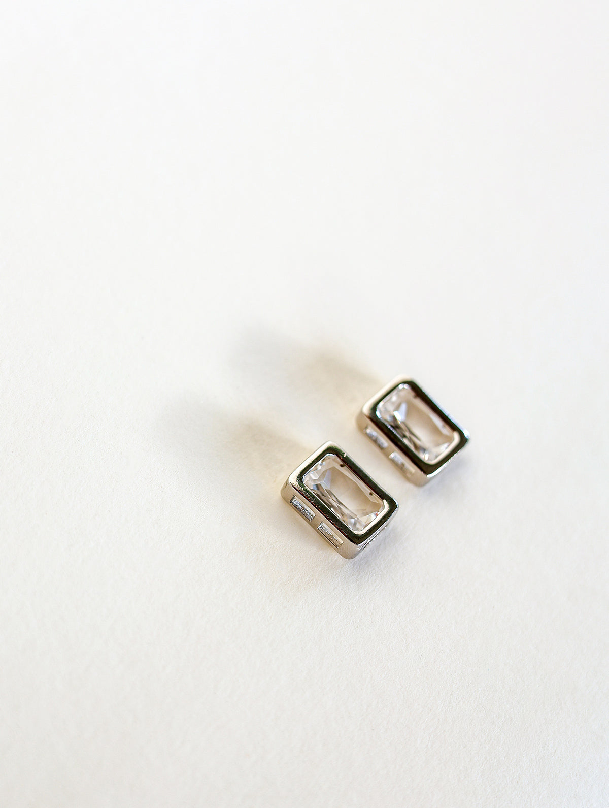 Earring "Iolanda" - Rhodium