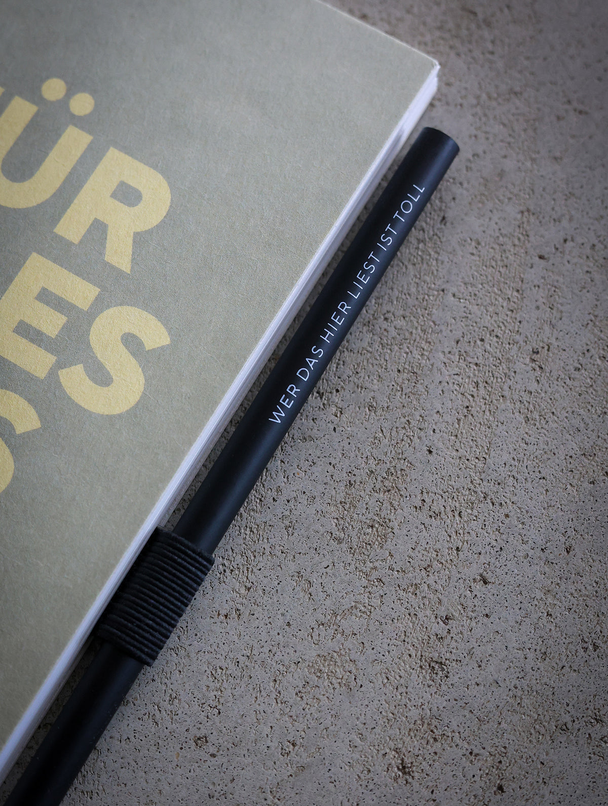 Block mit Stift