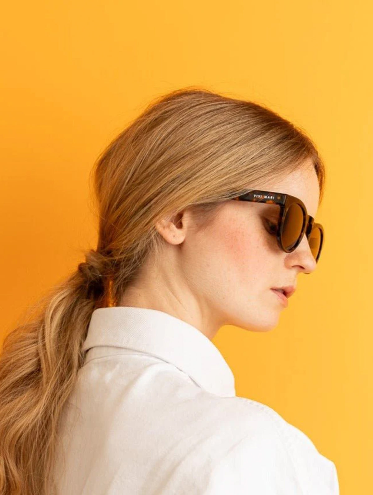 Sonnenbrille "Kiss the Sun" - Dark Brown