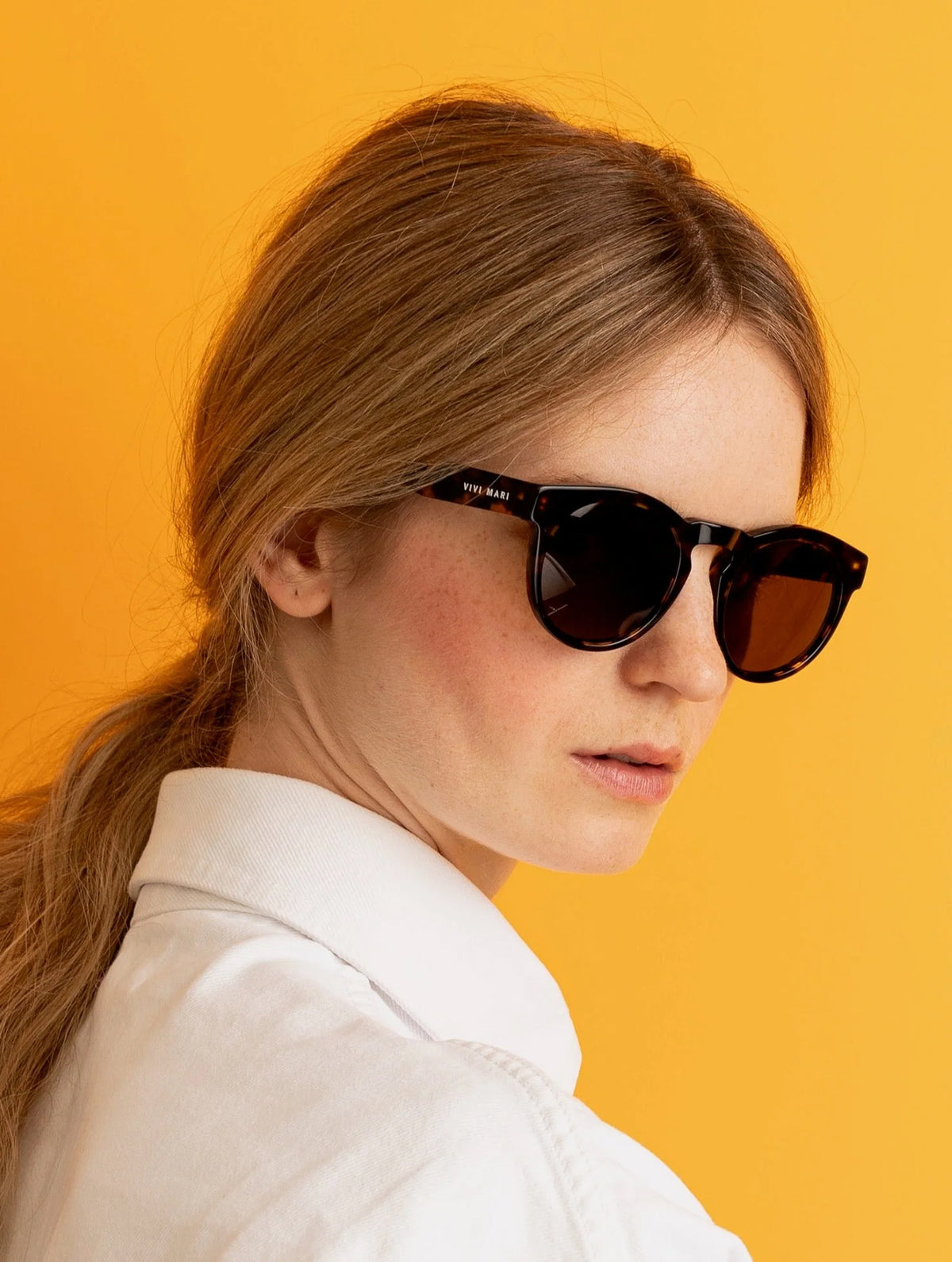 Sonnenbrille "Kiss the Sun" - Dark Brown