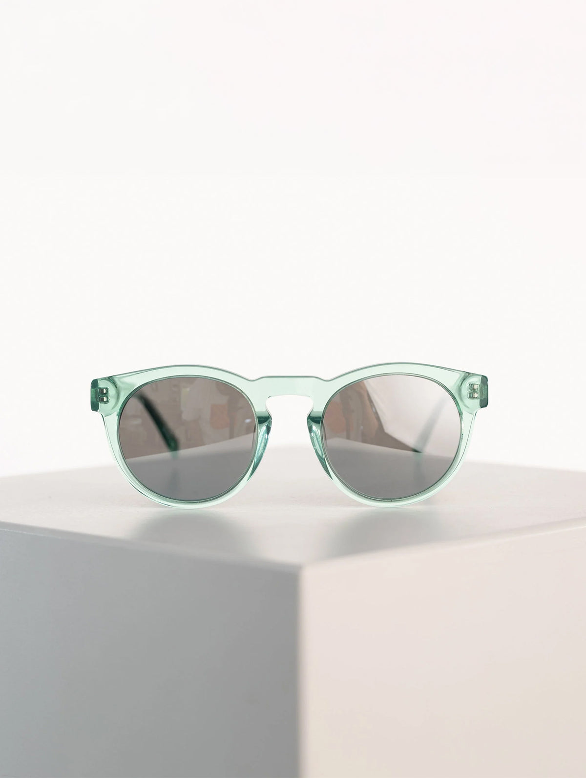 Sonnenbrille "Kiss the Sun" - Transparent Mint
