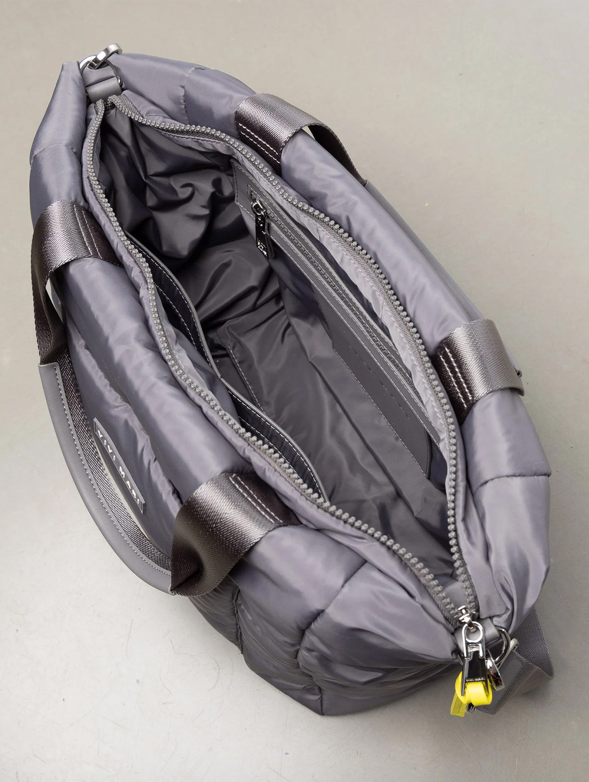 Padded Tote Bag Medium - Taupe