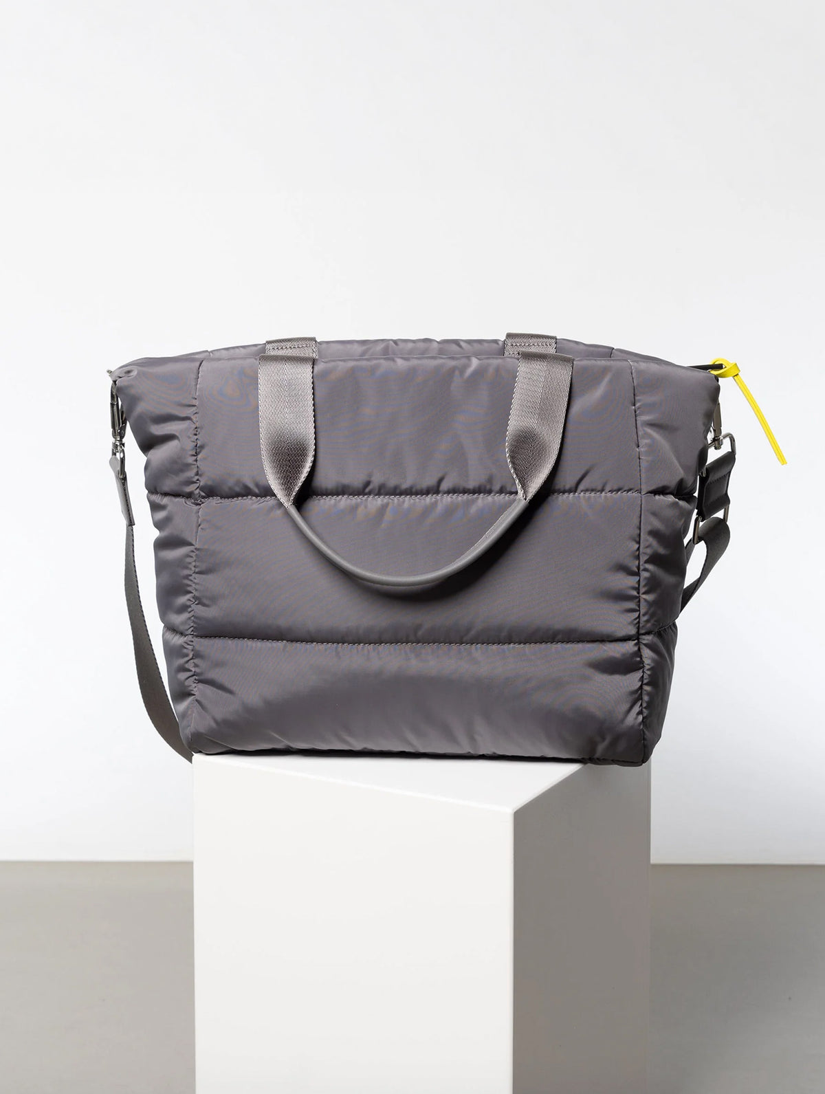 Padded Tote Bag Medium - Taupe