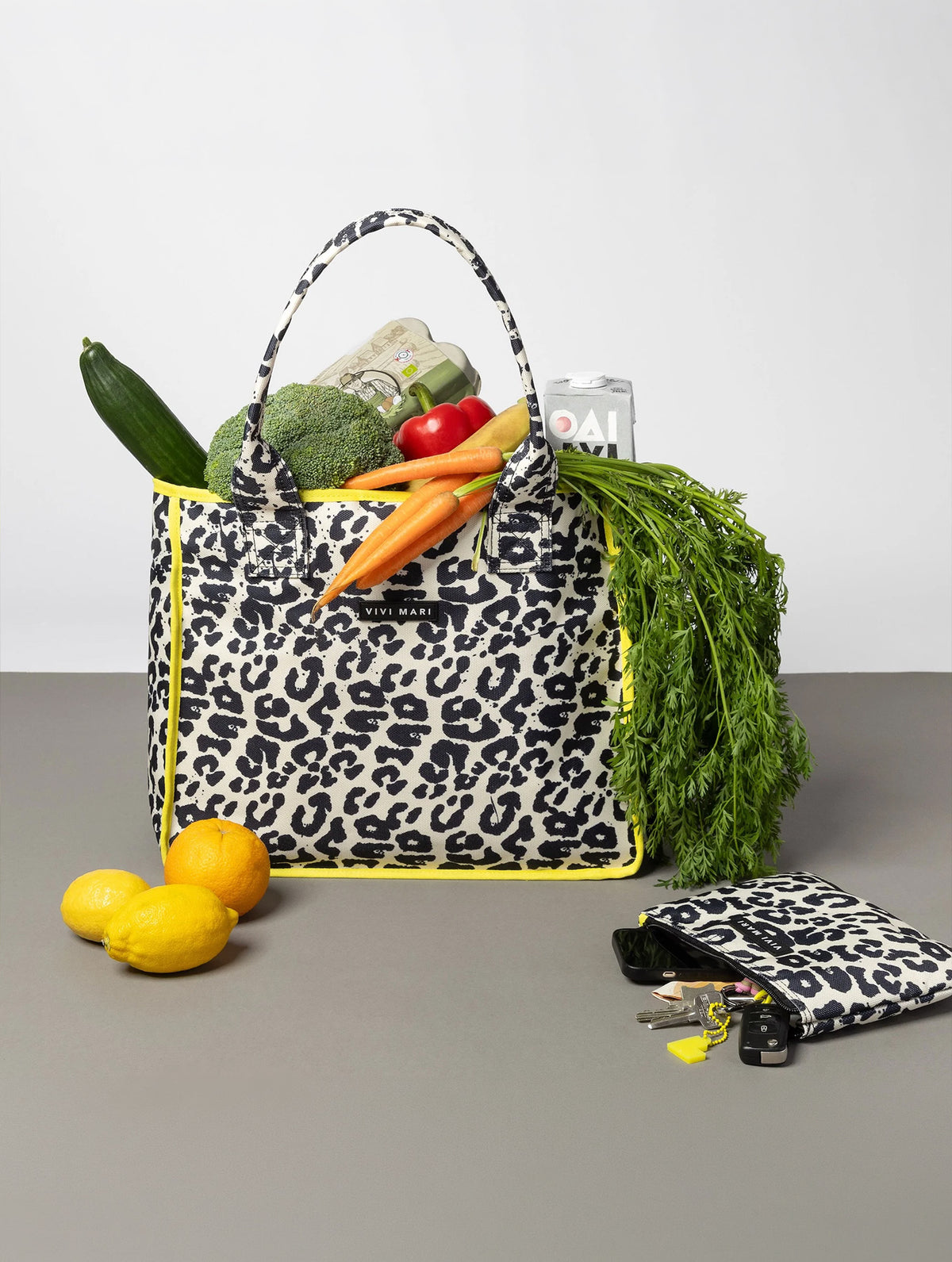 Carry All Bag - Leo Splashes Black/Sand