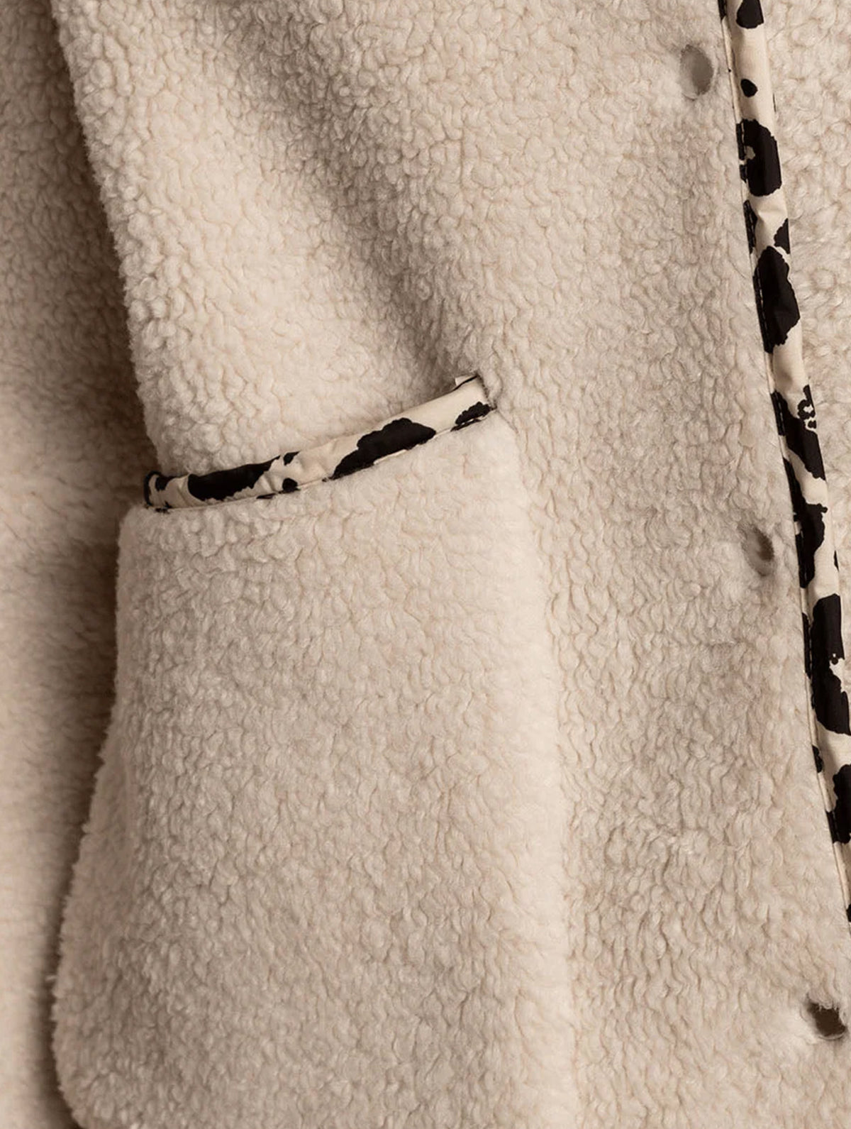 Teddy Fleece Jacket - Sand