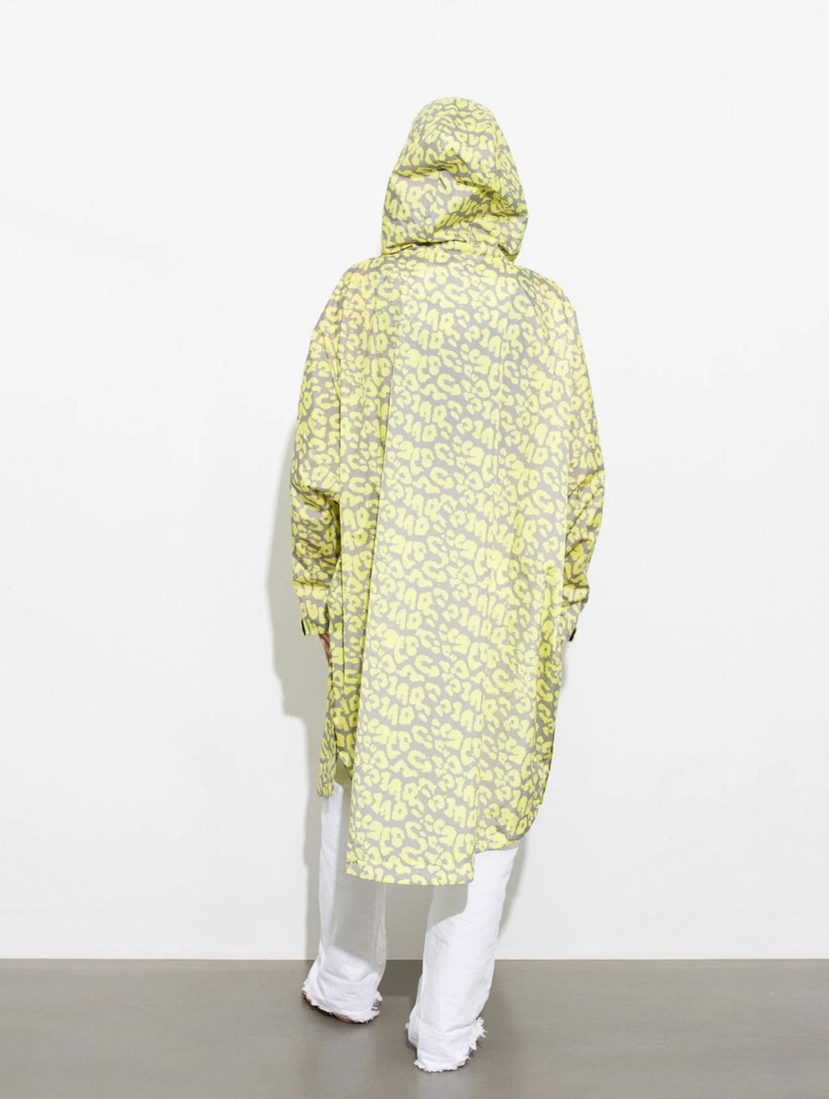 Raincoat - Leo Splashes Yellow/Grey