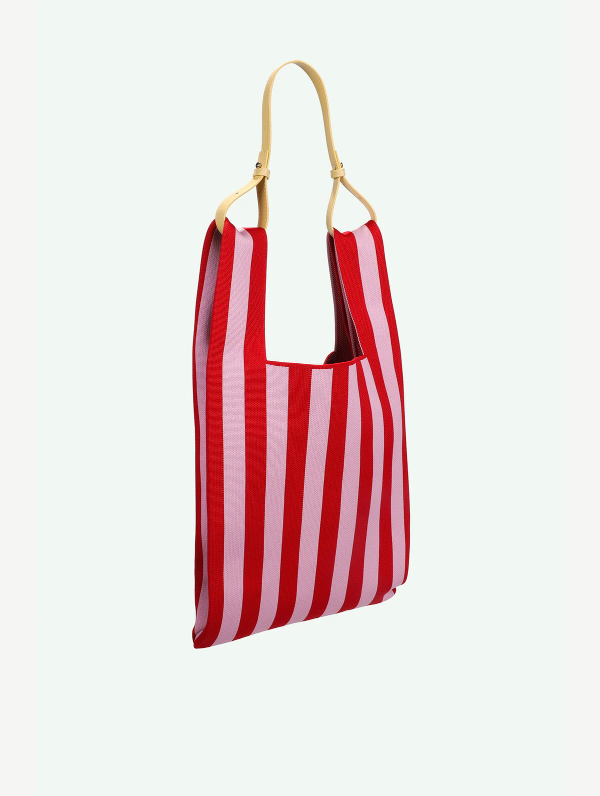Market Bag - Knitted Stripes | Cérise + Ballet