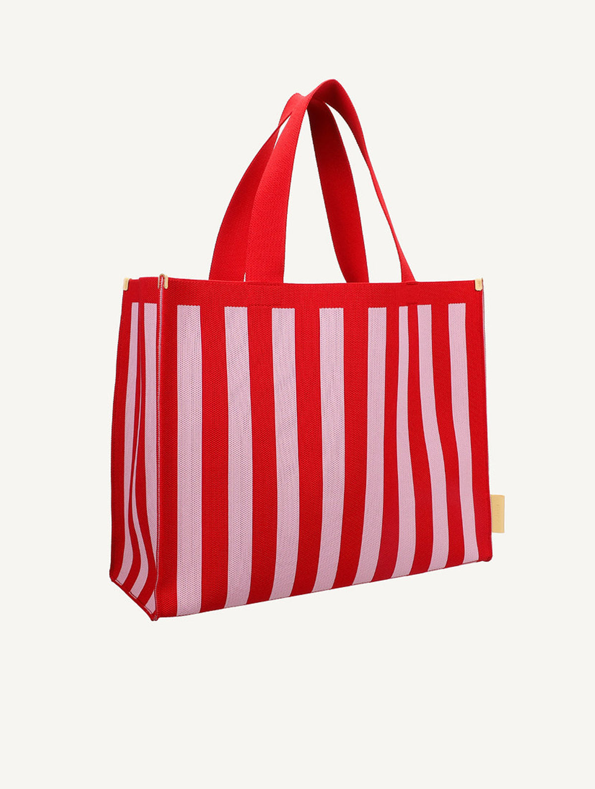 Shopper - Knitted Stripes | Cérise + Ballet