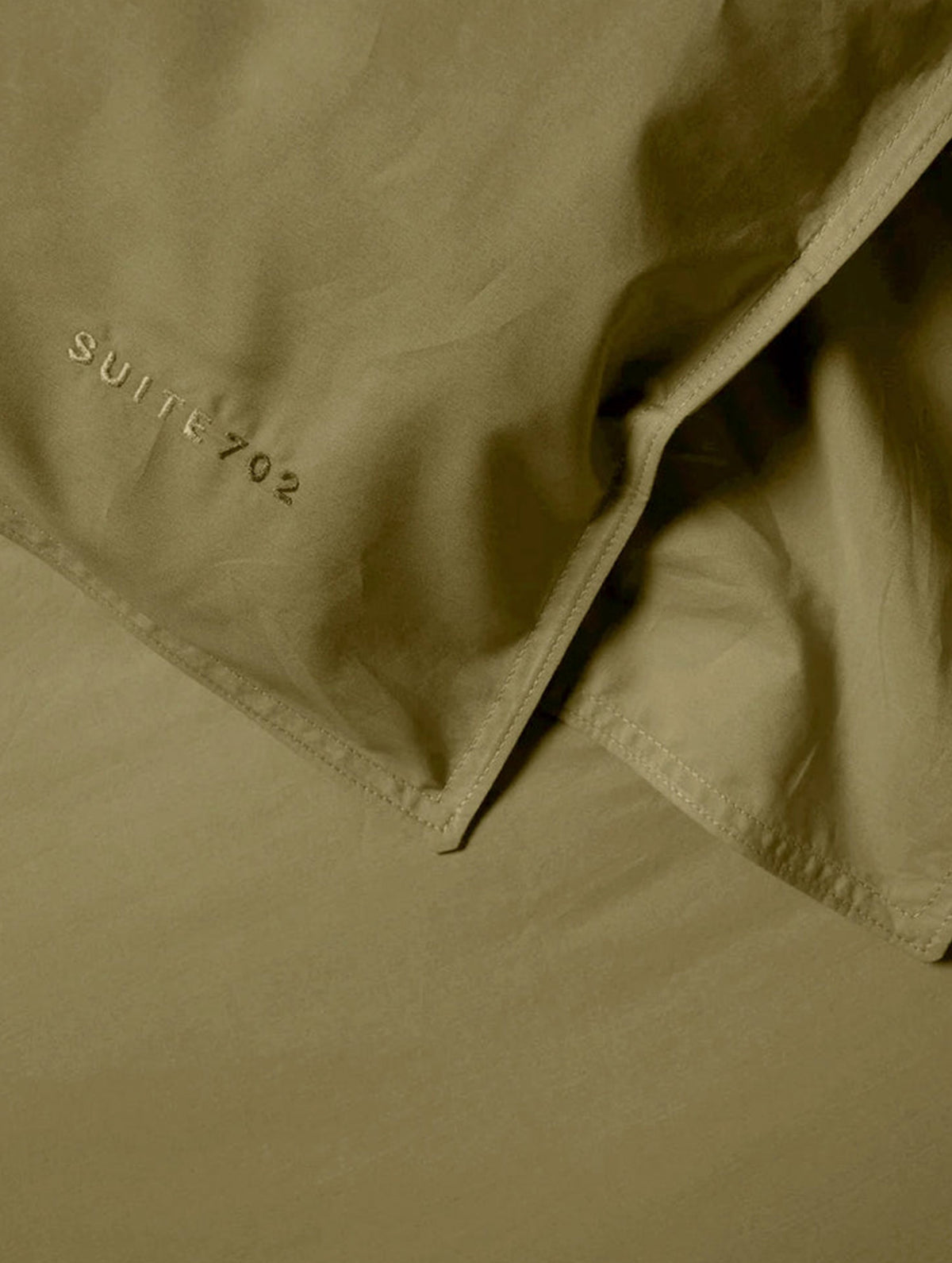 Bettbezug Baumwolle - Olive Green