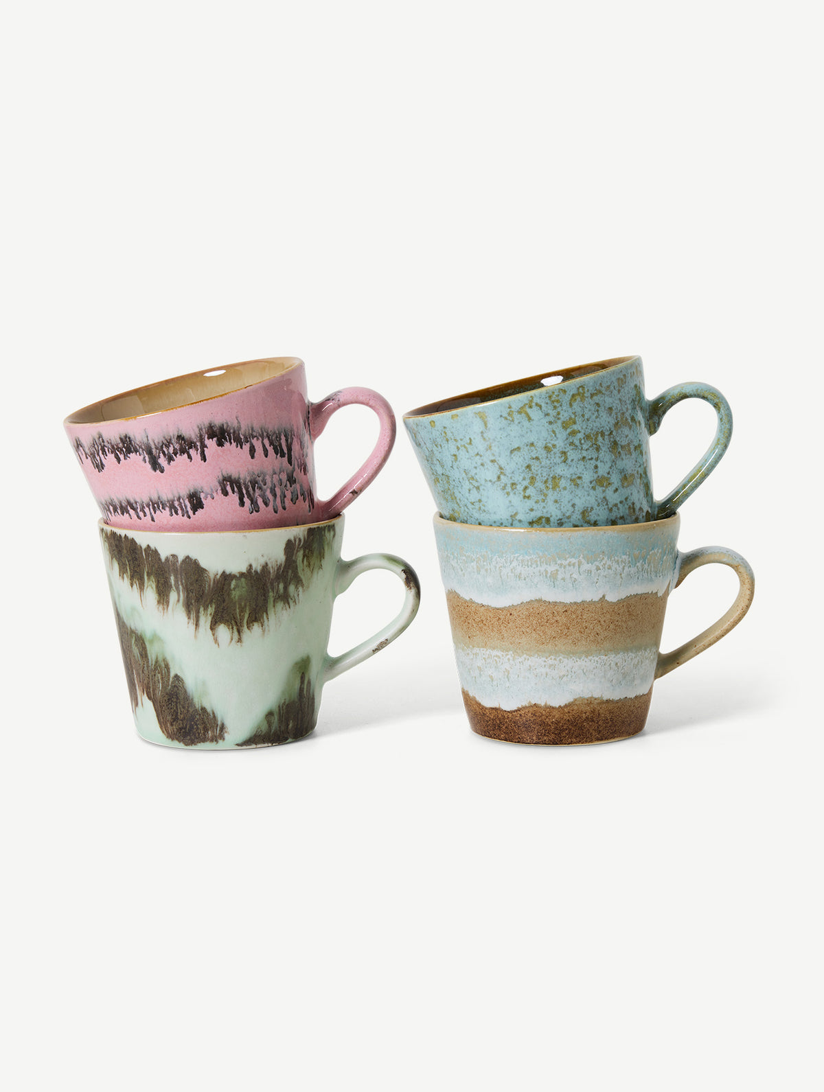 Cappuccino Tasse 70s - Keramik | Serie "Dada"