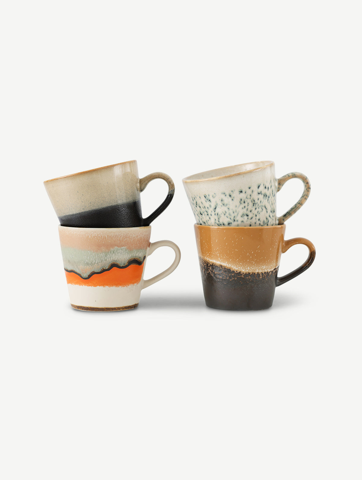 Cappuccino Tasse 70s - Keramik | Serie "Verve"