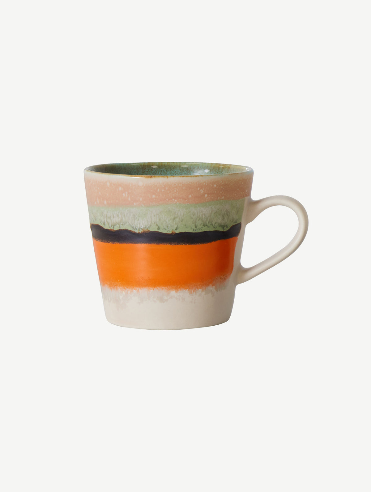 Cappuccino Tasse 70s - Keramik | Serie "Verve"
