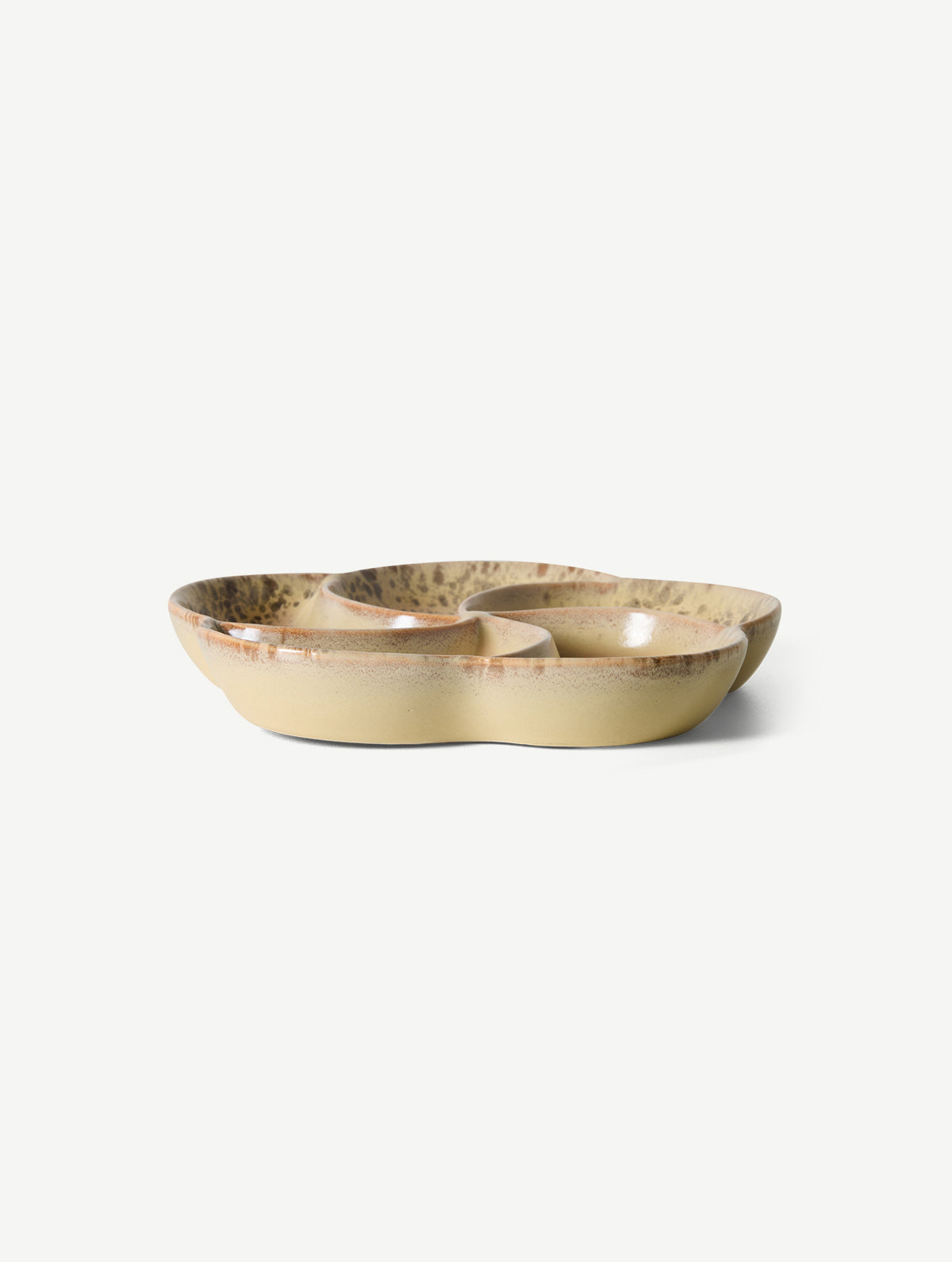 Snack-Tablett 70s - Keramik - "Grit"