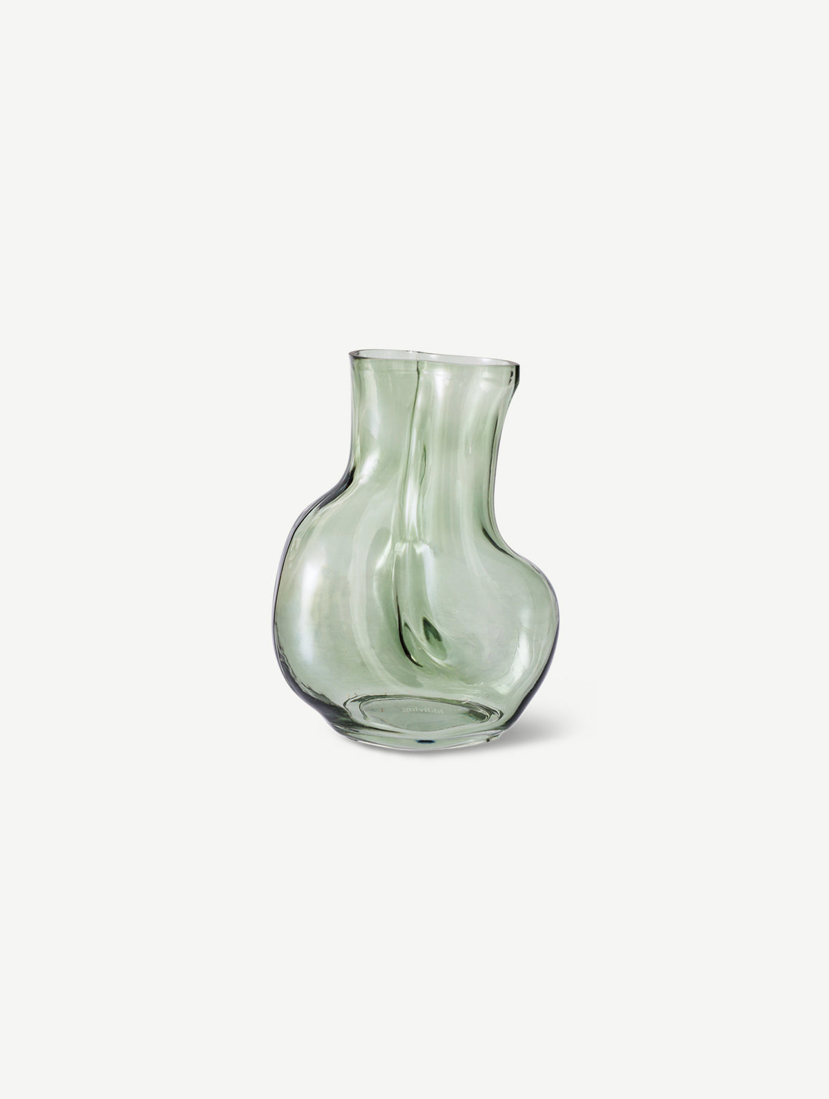 "Gleam" Glasvase - Olive