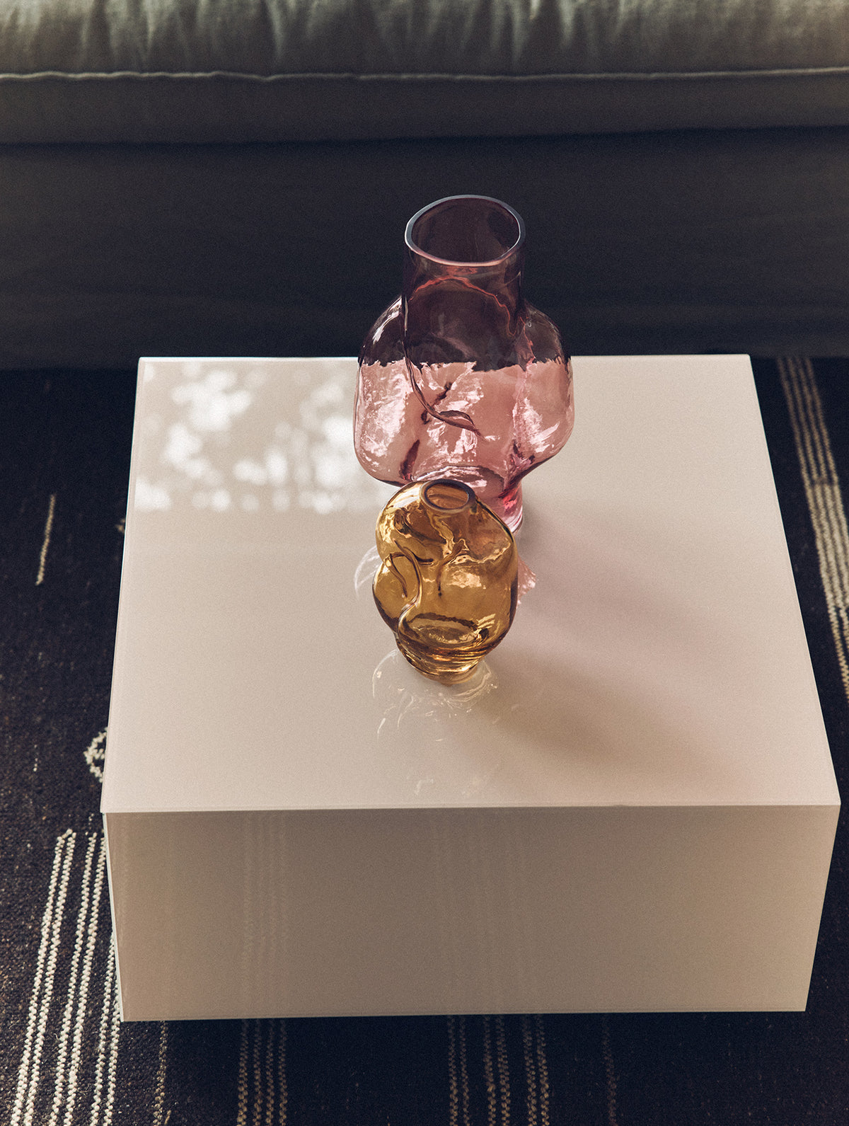 "Gleam" Glasvase - Rose
