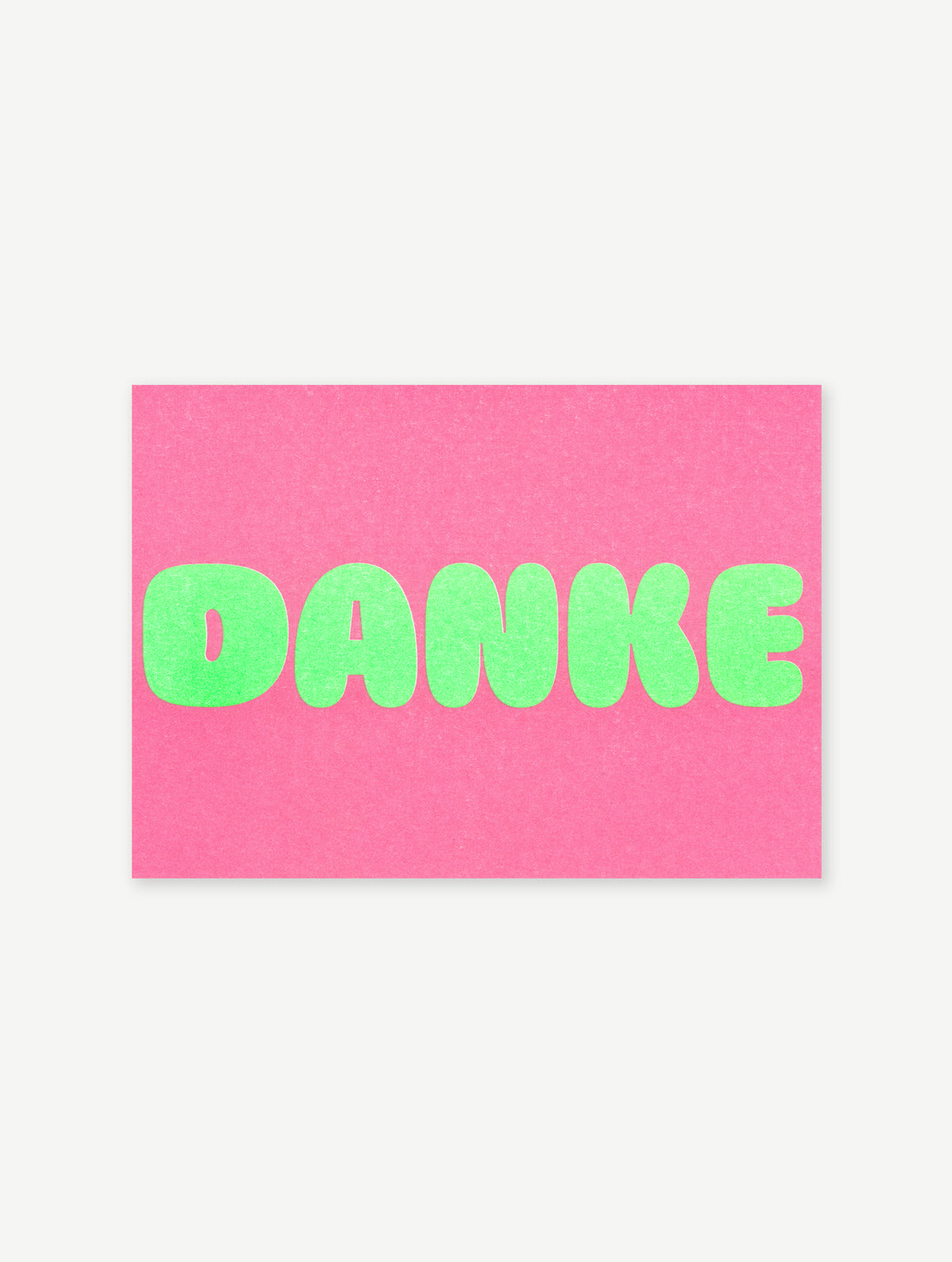 Postkarte "Danke"