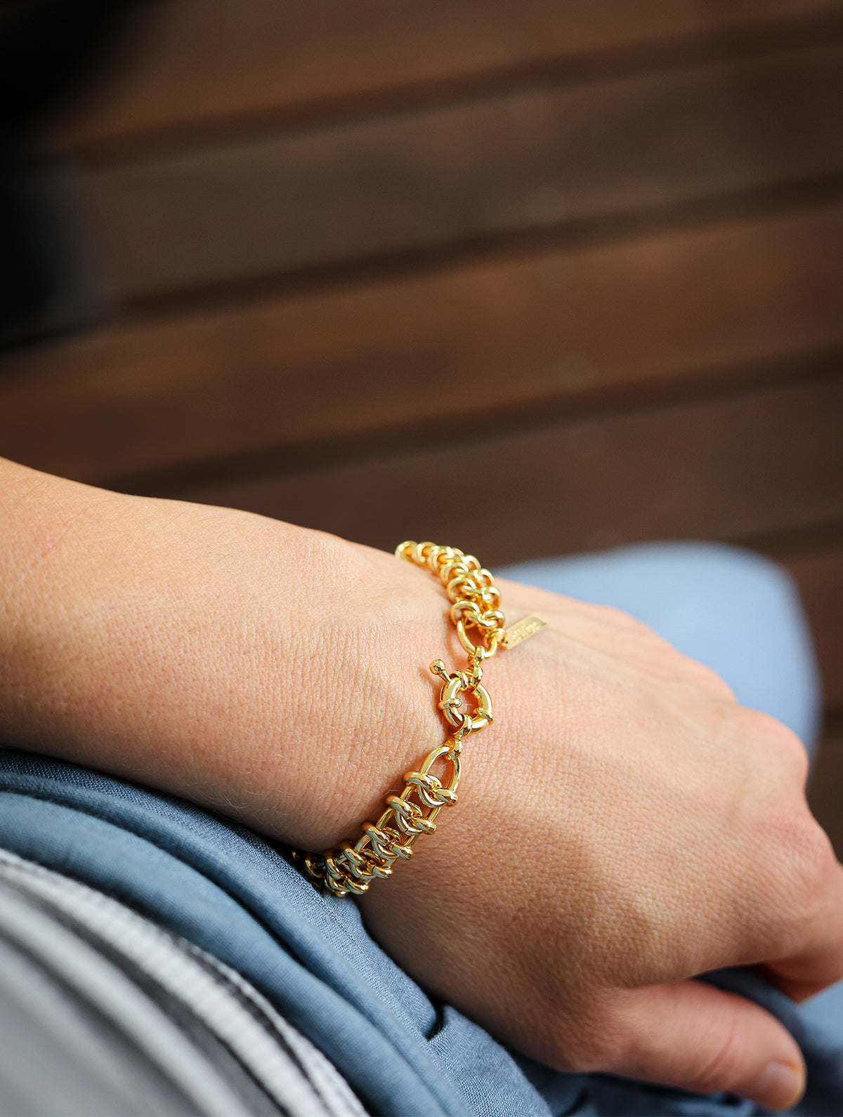 Bracelet "Helena" Gold