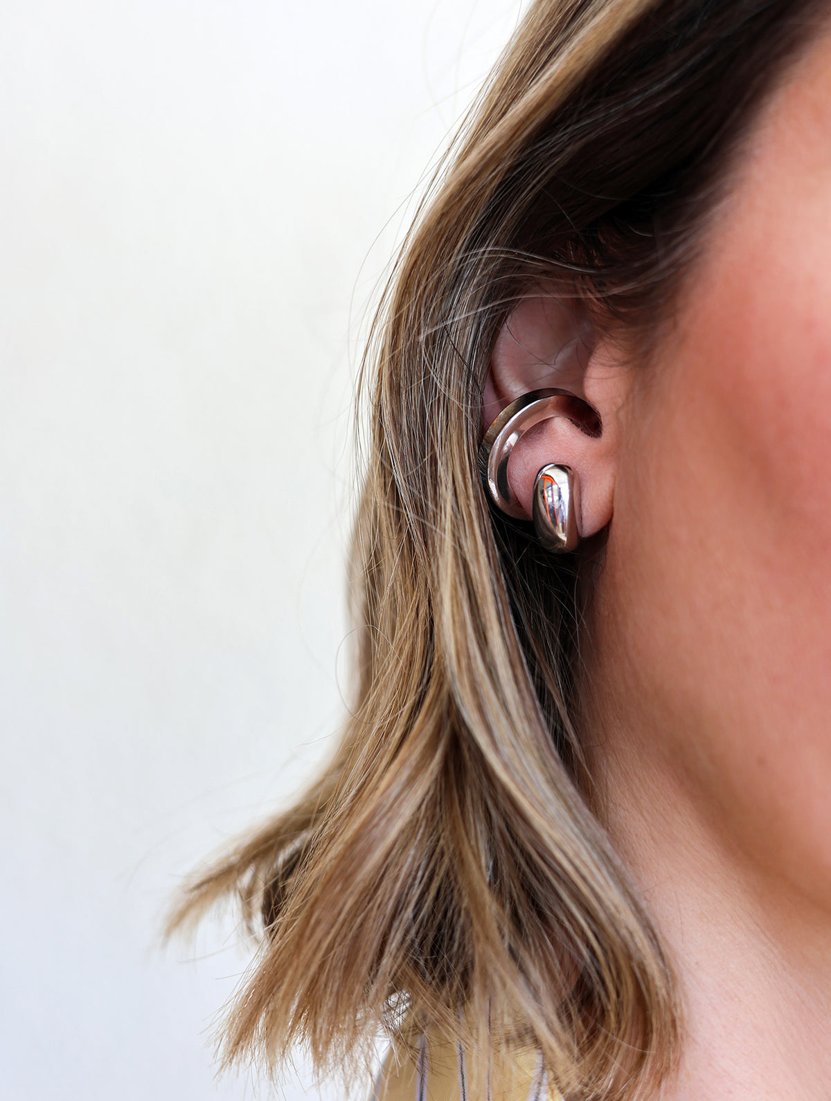 Earcuff 001 - Rhodium