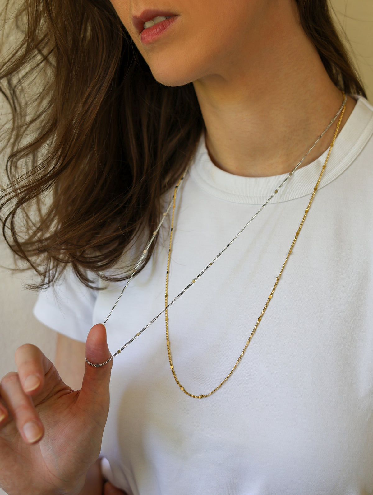 Necklace 005 - Rhodium