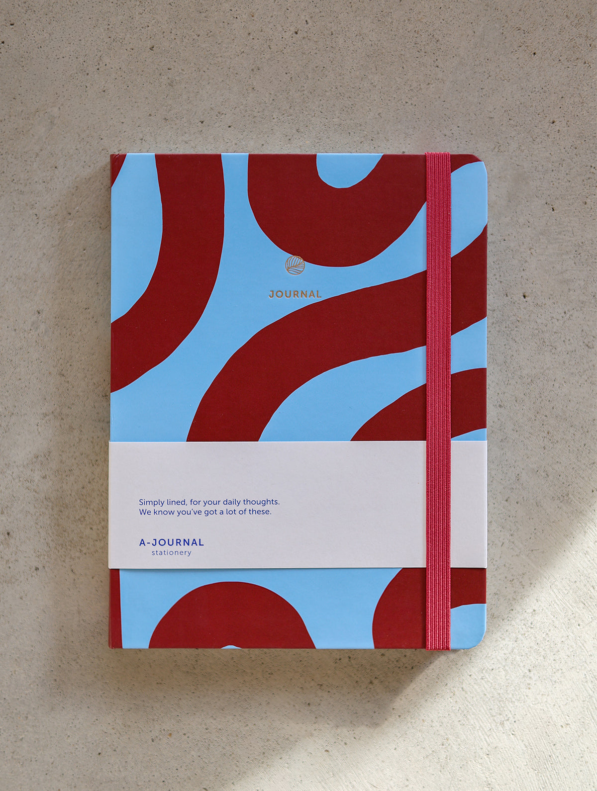 Notizbuch A5 - "Flow Cherry" - Liniert