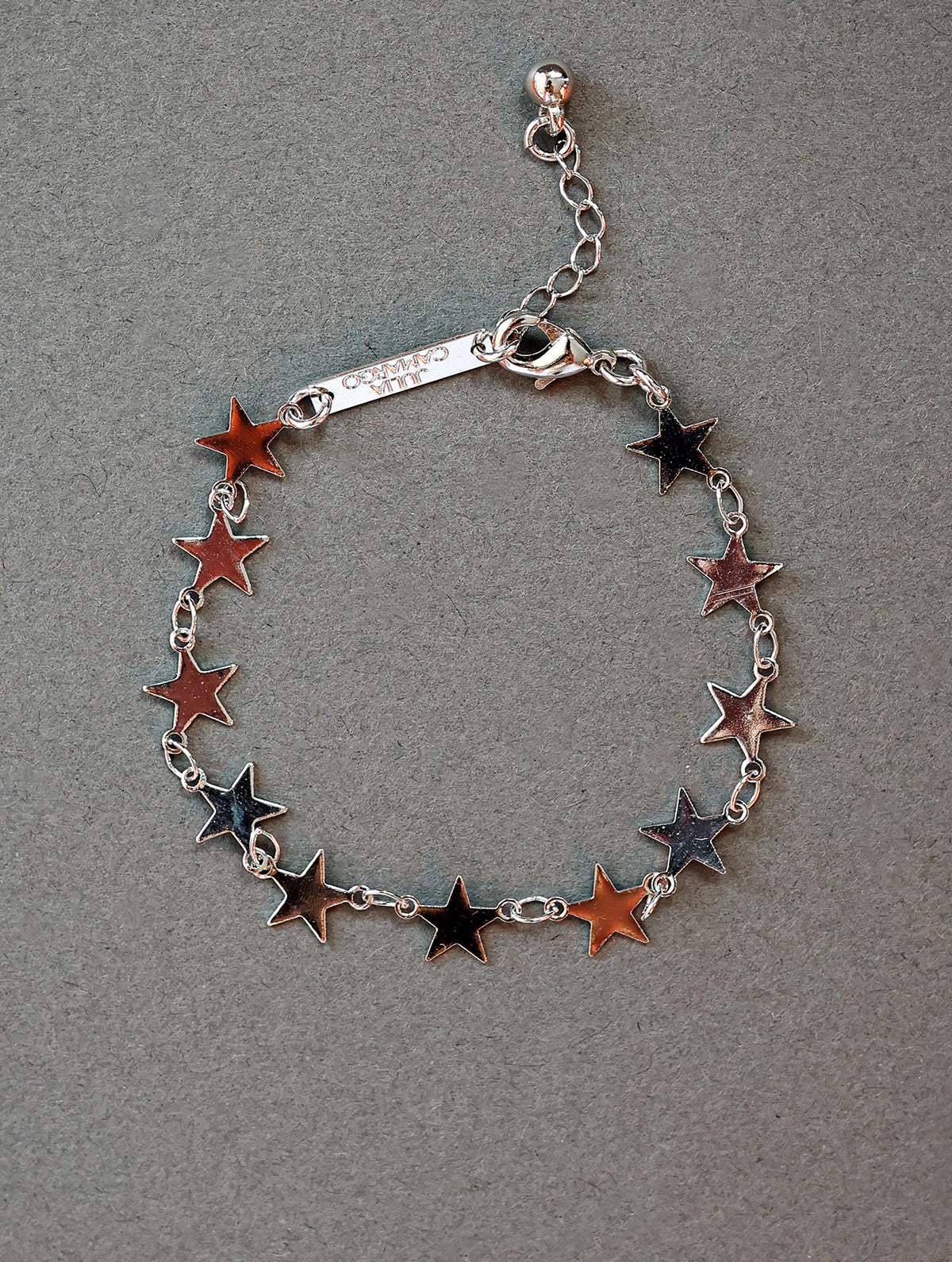 Bracelet "Stars" - Rhodium