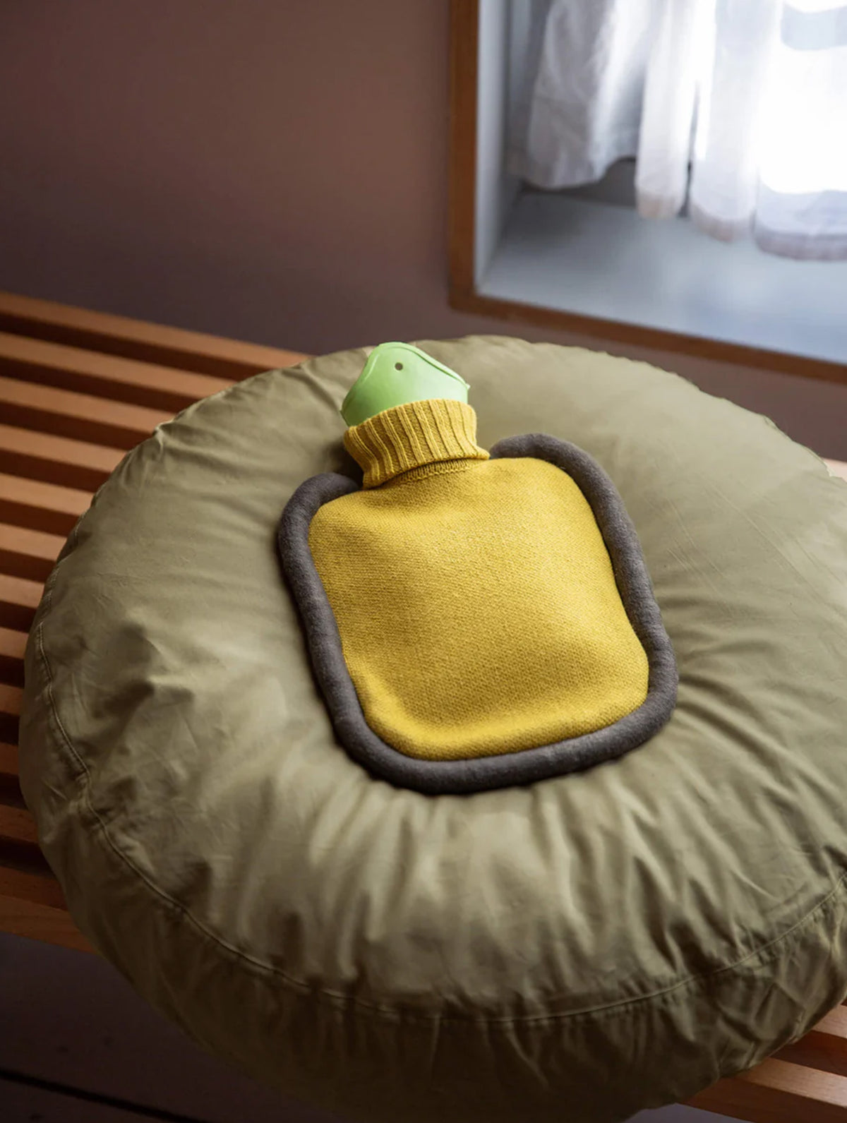 Bumper Mini-Wärmflasche - Mustard